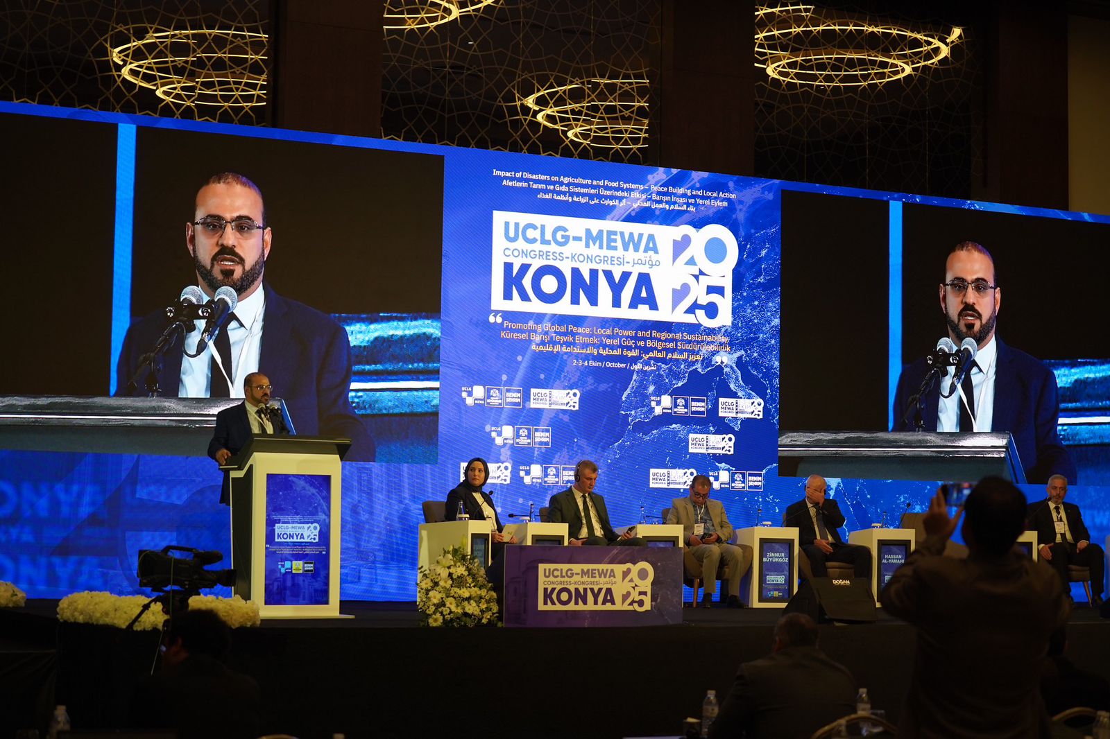 بلدية دبا الفجيرة تشارك في مؤتمر UCLG-MEWA 2025 في قونية بحلقة نقاش رفيعة المستوى عن الأمن الغذائي